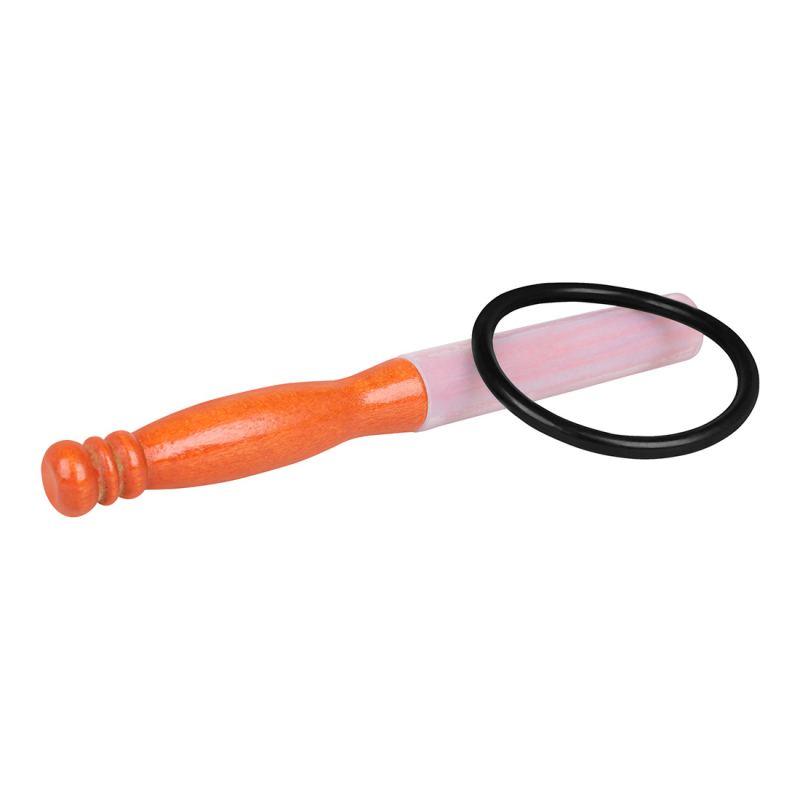 Αξεσουάρ κρουστών για θιβετιακά κύπελλα ήχου — μοντέλο L3, υλικό: καουτσούκ και σκληρό ξύλο, συσκευασία: PE σακούλα