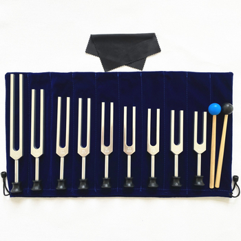 Δονητής γιόγκα από κράμα αλουμινίου, 9 νότες: 174 Hz, 285 Hz, 396 Hz, 417 Hz, 528 Hz, 639 Hz, 741 Hz, 852 Hz, 963 Hz, με βελούδινο κάλυμμα