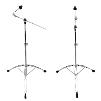 IPUSEN XCJ Oblique Cymbal Rack, Κατασκευή από Αλουμίνιο, Στήριξη για Ντράμς