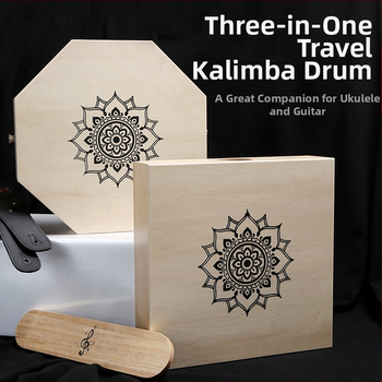 Ταμπούριν Turning Fish, από birch ξύλο, όχι για παιδιά