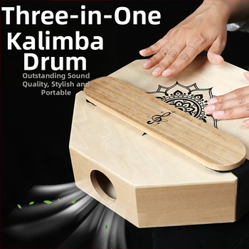 Ταμπούριν Turning Fish, από birch ξύλο, όχι για παιδιά