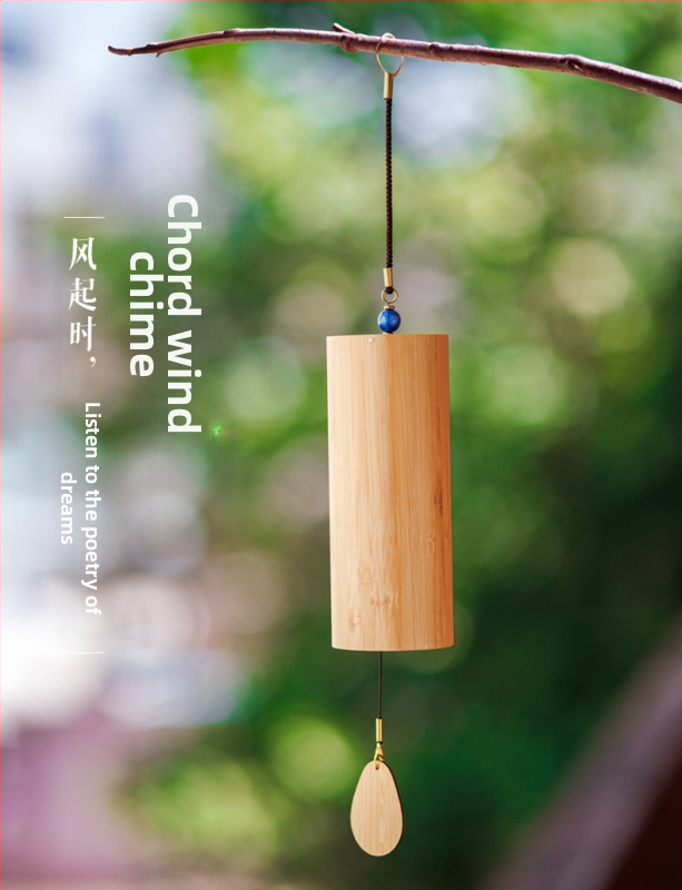 Μπαμπού καμπανάκια για τον άνεμο – ιαπωνικού στυλ και νέου κινεζικού στυλ, κρεμαστά καμπανάκια για τον άνεμο
