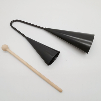 Orff κρουστά όργανο - Διπλή σάλπιγγα, Μέταλλο, Jing Xuan, Για παιδιά 4–6 ετών