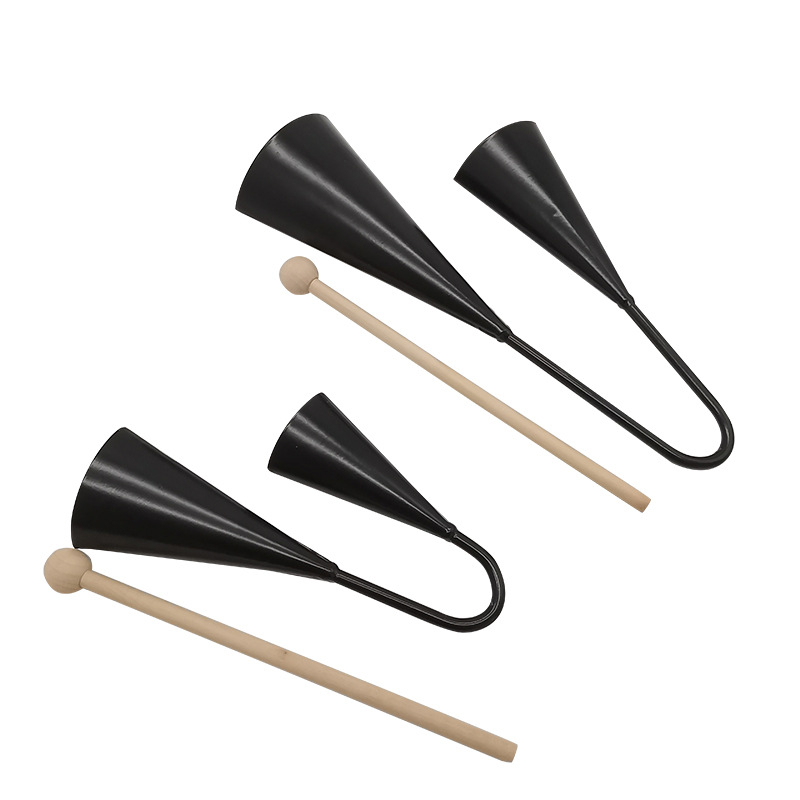 Orffov udarni instrument - Dvostruka truba, metal, Jing Xuan, Djeca 4–6 godina