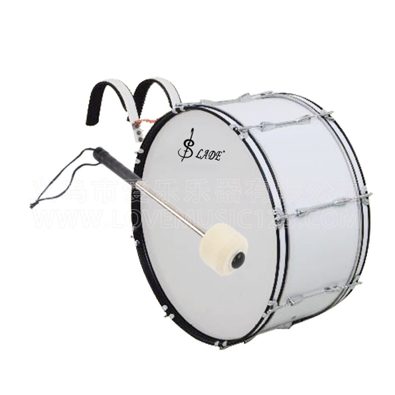 MD184 χτύπημα κρουστών με κεφαλή από μαλλί φελτ και σωλήνα από ανοξείδωτο ατσάλι – εξαρτήματα δυτικών κρουστών για marching band