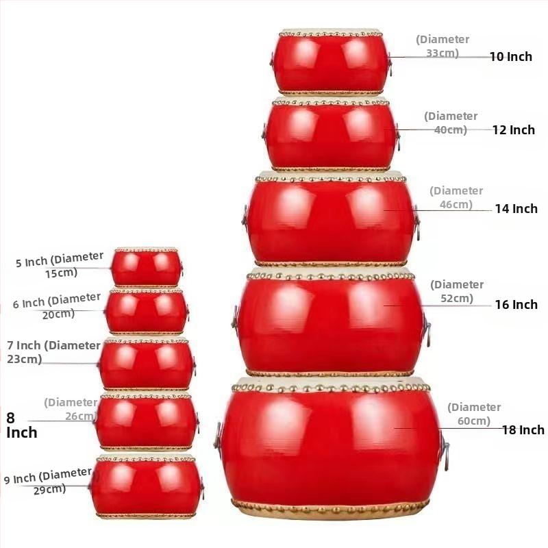 Танггу барабан – марка 1, материал: Друг, опаковка: картон, спецификации: 1