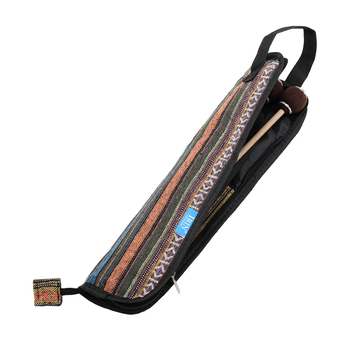Τσαντάκι για μπαγκέτες ντράμς, εθνο-στυλ, βαμβάκι, μοντέλο IN-173, φορητό με ιμάντα ώμου