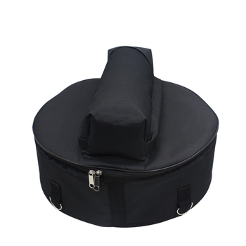 Τσάντα για snare drum IN-04, ύφασμα Oxford, φορητό σακίδιο, τσέπη με φερμουάρ
