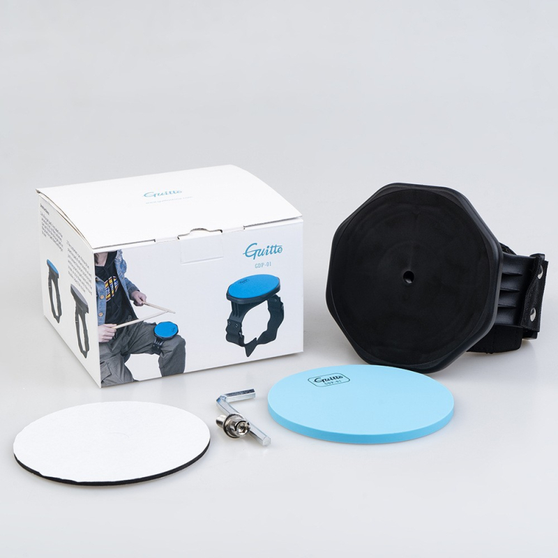 Pad za bubanj JOYO GDP-01, ABS + silika gel, pribor za udarne instrumente