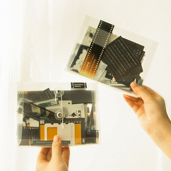 Kit de scrapbooking cu temă de film de la Moking Travel/Mojing – Colaj de amintiri pentru jurnal, formă extraterestru, lipire interzisă, fără autorizare IP