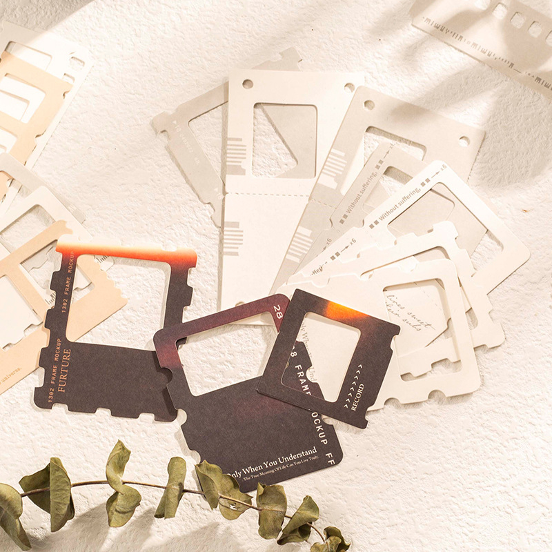 Kit de scrapbooking cu temă de film de la Moking Travel/Mojing – Colaj de amintiri pentru jurnal, formă extraterestru, lipire interzisă, fără autorizare IP