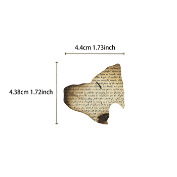 50 τεμάχια ρετρό αυτοκόλλητα με εφέ καμένων αγγλικών για διακόσμηση κιθάρας και αποσκευών, αδιάβροχο PVC, προσαρμοσμένη εκτύπωση με λογότυπο — Whale Orange