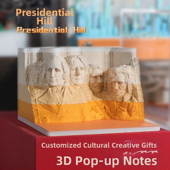 3D model de clădire – note autoadezive, marcă Yi paper, nu se pot lipi, stil: cărămidă din hârtie, IP autorizare: Nu