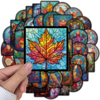 Σετ αυτοκόλλητων: ρετρό γραφικά αυτοκόλλητα σε στυλ καρτούν (PVC αυτοκόλλητο υλικό; κατασκευή: αυτοκόλλητο; χωρίς εκτυπωμένο λογότυπο)