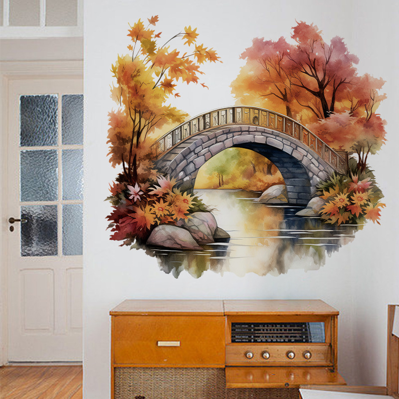 Sienos lipdukas PVC, atsparus vandeniui, 1 vnt, tinkama svetainei, miegamajam, studijai, virtuvei, voniai, įėjimui, balkonui – šiuolaikinis minimalistinis stilius