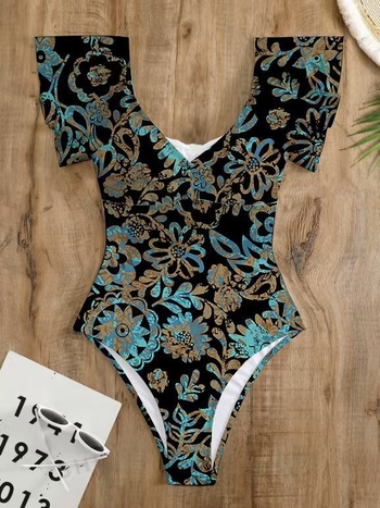 Μαγιό ολόσωμο για γυναίκες με επένδυση στήθους, πολυεστέρας, σύνθεση 82/18, ενήλικες