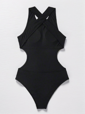 Μονόσωμο μαγιό για ενήλικες γυναίκες, με επένδυση στο στήθος, χωρίς μεταλλική στήριξη, πολυεστερικό ύφασμα.