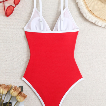 Μονόσωμο μαγιό, χωρίς μανίκια, μονόχρωμο, πολυεστέρας με ελαστάν, με επένδυση στήθους