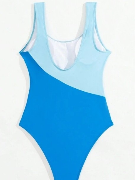 Costum de baie întreg pentru femei, spate deschis, croială sexy, strânsă; material nylon, căptușeală poliester cu elastan