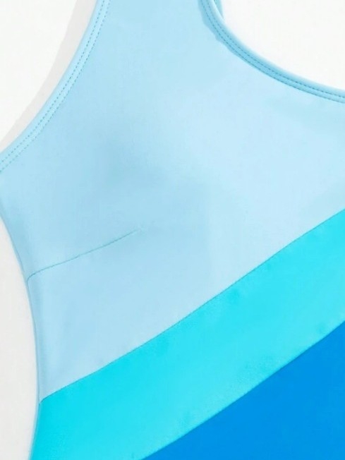 Costum de baie întreg pentru femei, spate deschis, croială sexy, strânsă; material nylon, căptușeală poliester cu elastan