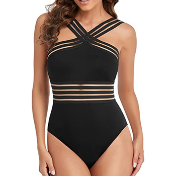 Γυναικείος ολόσωμος μαγιό, χωρίς μανίκια, χωρίς πλάτη, μονόχρωμος, με επένδυση για το στήθος