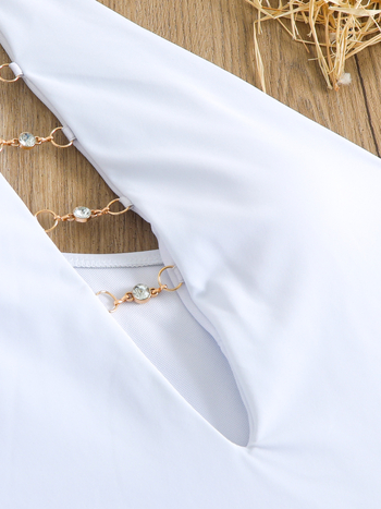 Ολόσωμο μαγιό για γυναίκες, σέξι σχέδιο, γρήγορο στέγνωμα, νάιλον ύφασμα με πολυεστερική επένδυση