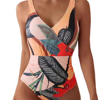 Γυναικείος ολόσωμος μαγιό με εκτύπωση, γρήγορο στέγνωμα, υψηλή ελαστικότητα, με επένδυση στήθους