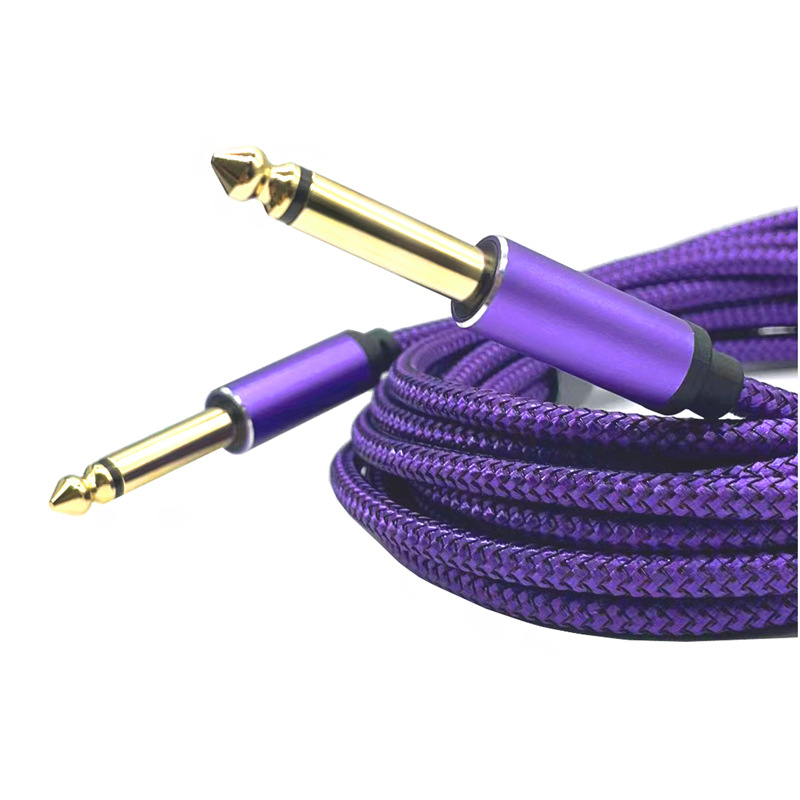 Балансен аудио кабел за микрофон и музикални инструменти, златно покритие на контактите, меден проводник с оловено покритие, мед без кислород, ROHS сертифициран