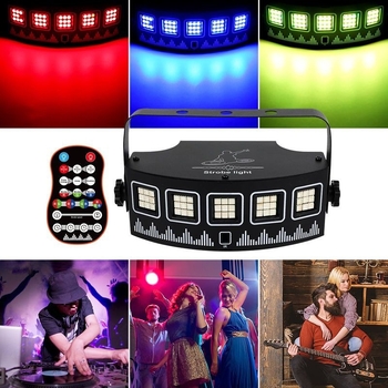 LED περιστρεφόμενο φως ατμόσφαιρας με φωνητικό έλεγχο για δωμάτια ή μπαρ