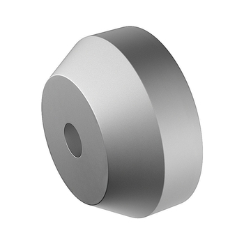 Αντάπτορας βινυλίου από τη VIEK — καθολικός εξώκεντρος πυρήνας για δίσκους με μεγάλο άνοιγμα, σταθεροποιητής 45 RPM, συσκευασμένος σε σακούλα OPP