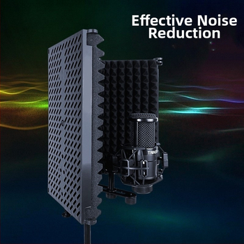 TIWASTAGE F-3 Απομονωτικό φράγμα μικροφώνου με τρεις θύρες για ηχογράφηση ακουστικού βιβλίου