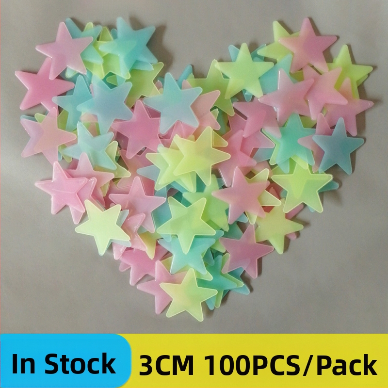 Sienos lipdukai: 3D šviesos žvaigždės, plastikiniai, atsparūs vandeniui, raštas 20761755933, svetainė ir miegamasis