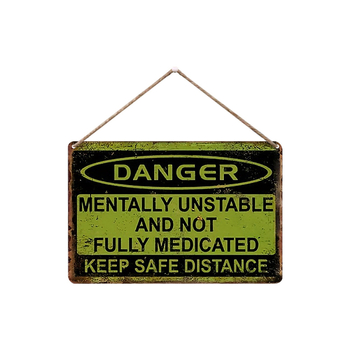 Medinis pasveikinimo ženklas Amerikos stiliaus, dekoratyvinė durų plokštelė su spauduotu logotipu