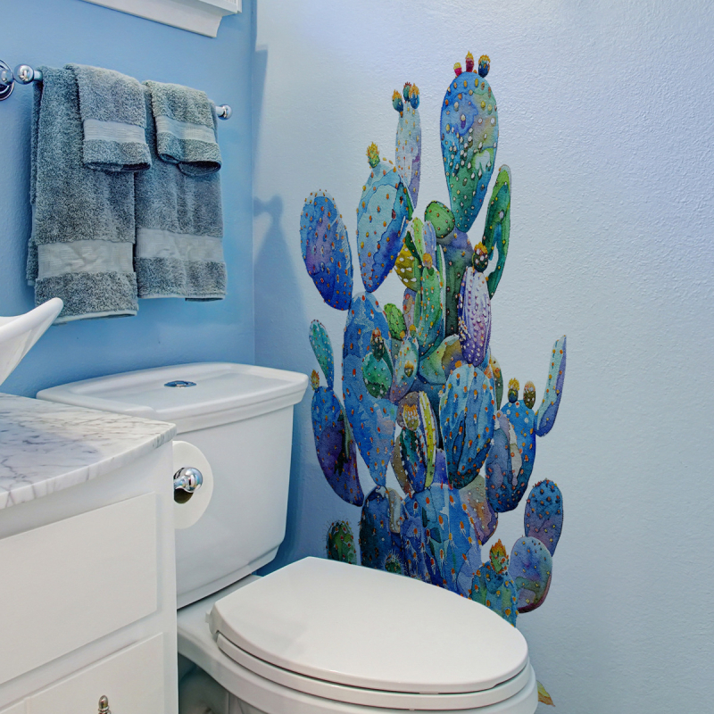 Sienos lipdukas su augalais ir gėlėmis, PVC, 1 vnt, tinkamas svetainei, miegamajam, studijai, balkonui ir įėjimo zonai, modernus minimalistinis plokščias dizainas