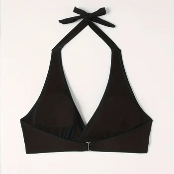 Női ujjatlan fürdőruha felső - mellpárna, nyitott hátsó rész, 82% poliészter, poliészter bélés