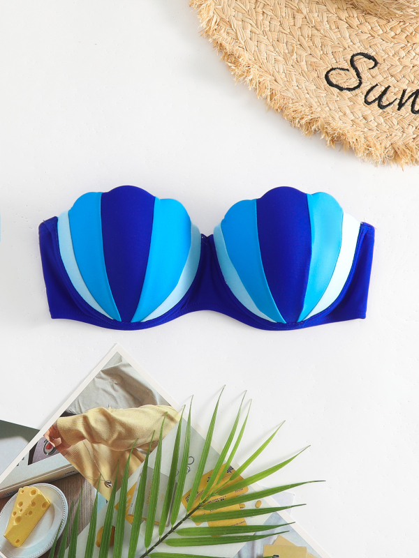 Sea Grove bikini felső acél tartóval, ujjatlan, nylon 80% anyag, poliészter bélés 5% spandexszel, úszáshoz