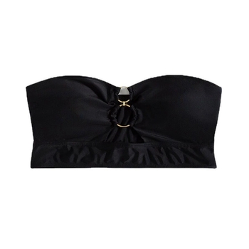 Γυναικείο τοπ μπικίνι χωρίς τιράντες, με επένδυση και ενίσχυση, 82% πολυεστέρα, φόδρα 18%, χωρίς μανίκια