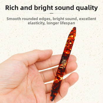 IRIN Σετ 5 μεικτών πιγκς από κυτταλοειδή για Liuqin, Yueqin, Xiao Ruan και Oud - μακριές ελαστικές πιγκς