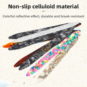 IRIN Σετ 5 μεικτών πιγκς από κυτταλοειδή για Liuqin, Yueqin, Xiao Ruan και Oud - μακριές ελαστικές πιγκς