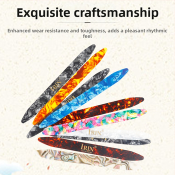 IRIN Σετ 5 μεικτών πιγκς από κυτταλοειδή για Liuqin, Yueqin, Xiao Ruan και Oud - μακριές ελαστικές πιγκς