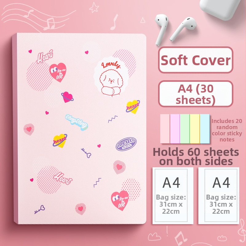 Φάκελος παρτιτούρων Deli με διαφανείς εισαγωγές, μοντέλα 72493/72475/72552/72494/72476/72553/72495, 30/40/60 σελίδες, πάχος 18, υλικό: χαρτί