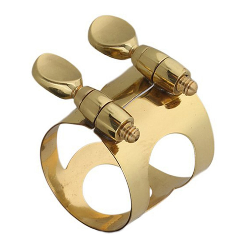 Κλιπ σαξοφώνου από χαλκό, συσκευασία OPP, για μουσικό όργανο