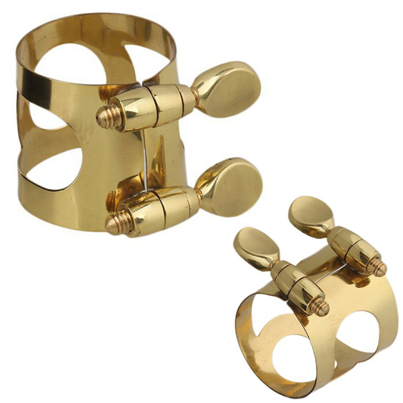 Κλιπ σαξοφώνου από χαλκό, συσκευασία OPP, για μουσικό όργανο