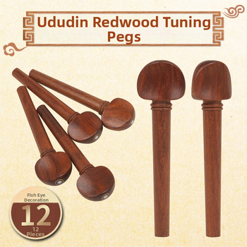 Kľúče na struny pre Oud, Redwood, UD-02, 12 ks, OPP balenie, príslušenstvo k hudobným nástrojom