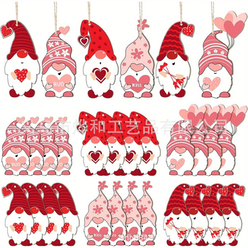 Erhe ξύλινος γνόμ από boxwood – κρεμαστό διακόσμησης, μοντέρνο μινιμαλιστικό στυλ