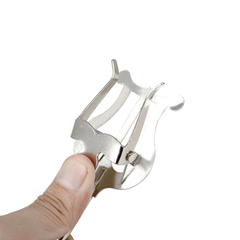 Μουσική βάση για κλαρινέτο και όμποε με φορητό κλιπ, μεταλλική κατασκευή από σίδηρο, μοντέλο ZJ-4, συσκευασία σε σακούλα OPP, διαθέσιμη ιδιωτικής ετικέτας