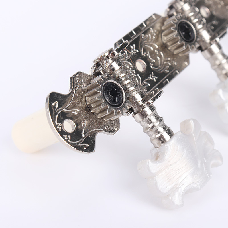 Ladiace klúče na klasickú gitaru – Kovové, model: Klasický gombík na struny, určené pre západné strunové nástroje