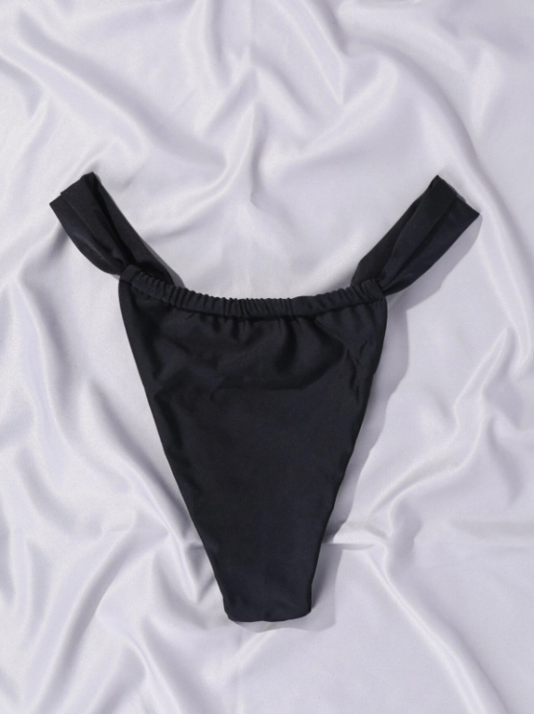 Slip de înot pentru femei cu talie joasă, respirabil, model solid, material poliester, compoziție 80/20, căptușeală poliester, conținut căptușire 35%, potrivit pentru înot și sporturi acvatice, stil: brief