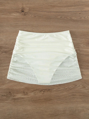 Γυναικείο μαγιό μπικίνι με διχτυωτό κάλυμμα, ύφασμα 82% πολυεστέρας, επένδυση 18% πολυεστέρας, χωρίς επένδυση και χωρίς ενίσχυση, για κολύμβηση