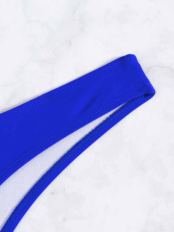 Ženski kupaći donji dio s visokim strukom, vanjski Nylon 80%, podstava Poliester, 190 g, za plivanje
